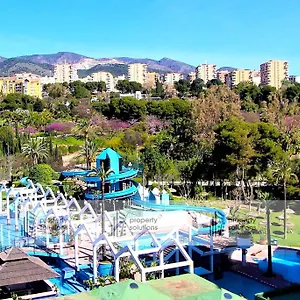 Benalbeach 1010 - Vista Al Mar - Piscina Todo El Ano - Primera Linea De Playa Apartamento
